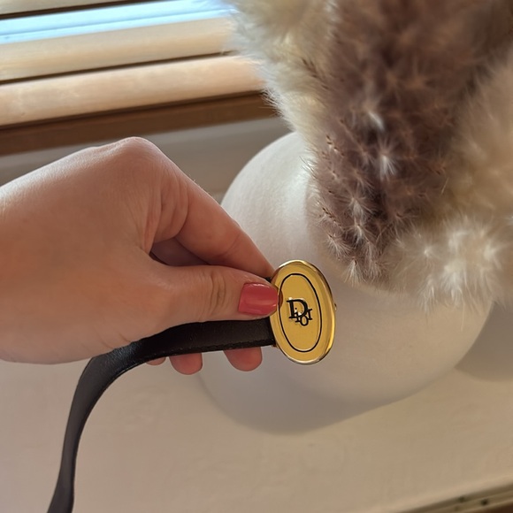 Vintage Christian Dior Belt - Genuine Aniline Cowhide - Picture 7 of 10